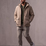 Light Padded Jacket, three-quarter view from the right, full length