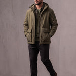 Light Padded Jacket, three-quarter view from the right, full length