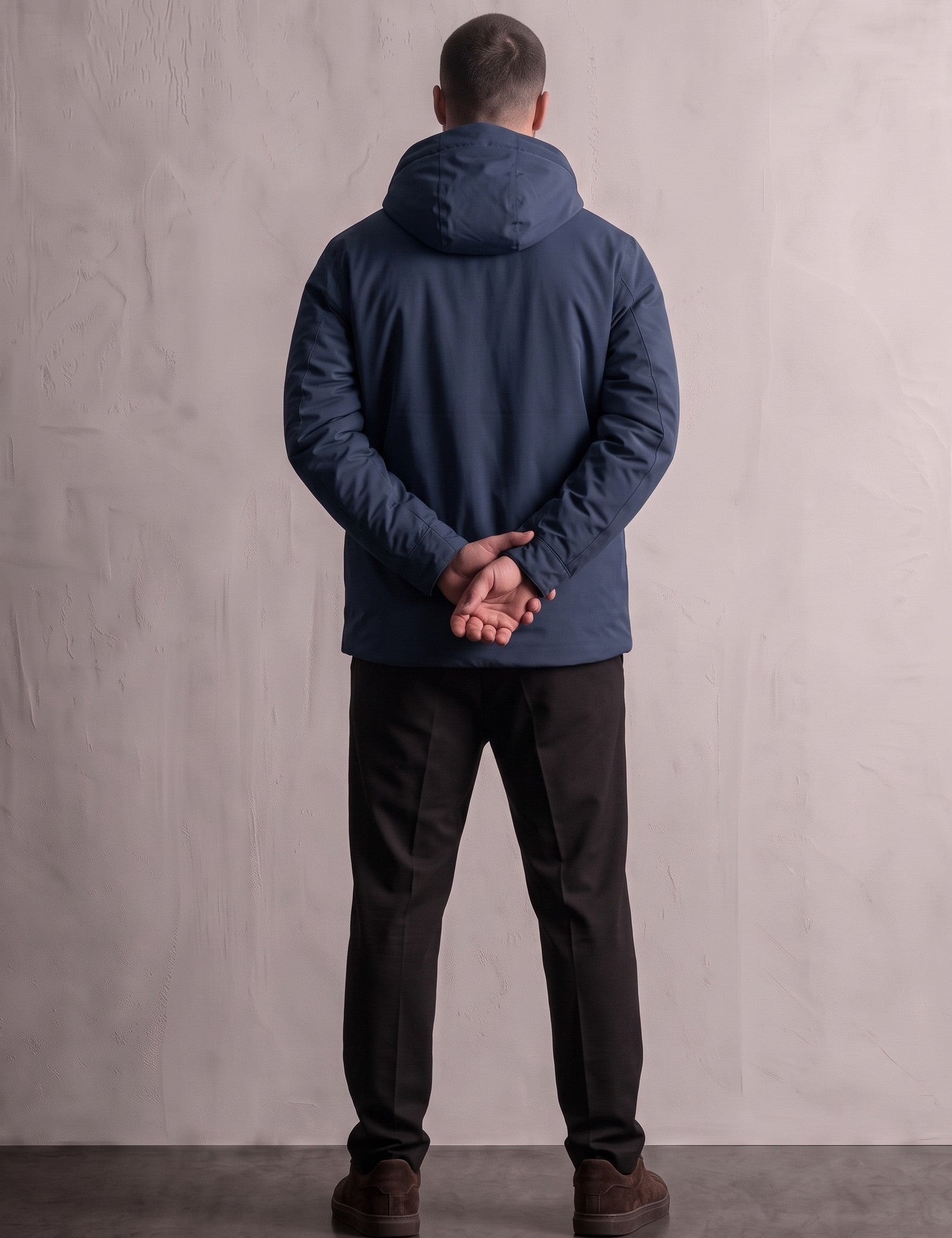Light Padded Jacket, back view, full length