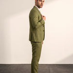 Blazer & Trouser Set, side view, full length