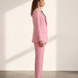 Blazer & Trousers Set, side view, full length