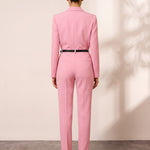 Blazer & Trousers Set, close-up of the upper body
