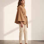 Cape Coat, side view, full length