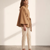 Cape Coat, side view, full length