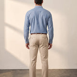 Chambray Shirt, back view, full length