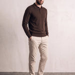 Classic Polo Shirt, three-quarter view from the left, full length