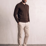 Classic Polo Shirt, three-quarter view from the left, full length