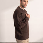 Crewneck Sweater, side view, full length