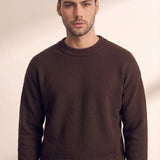 Crewneck Sweater, close-up of the upper body