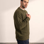 Crewneck Sweater, side view, full length