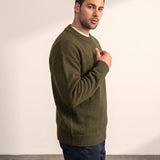 Crewneck Sweater, side view, full length