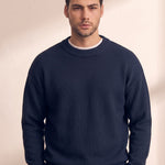 Crewneck Sweater, close-up of the upper body
