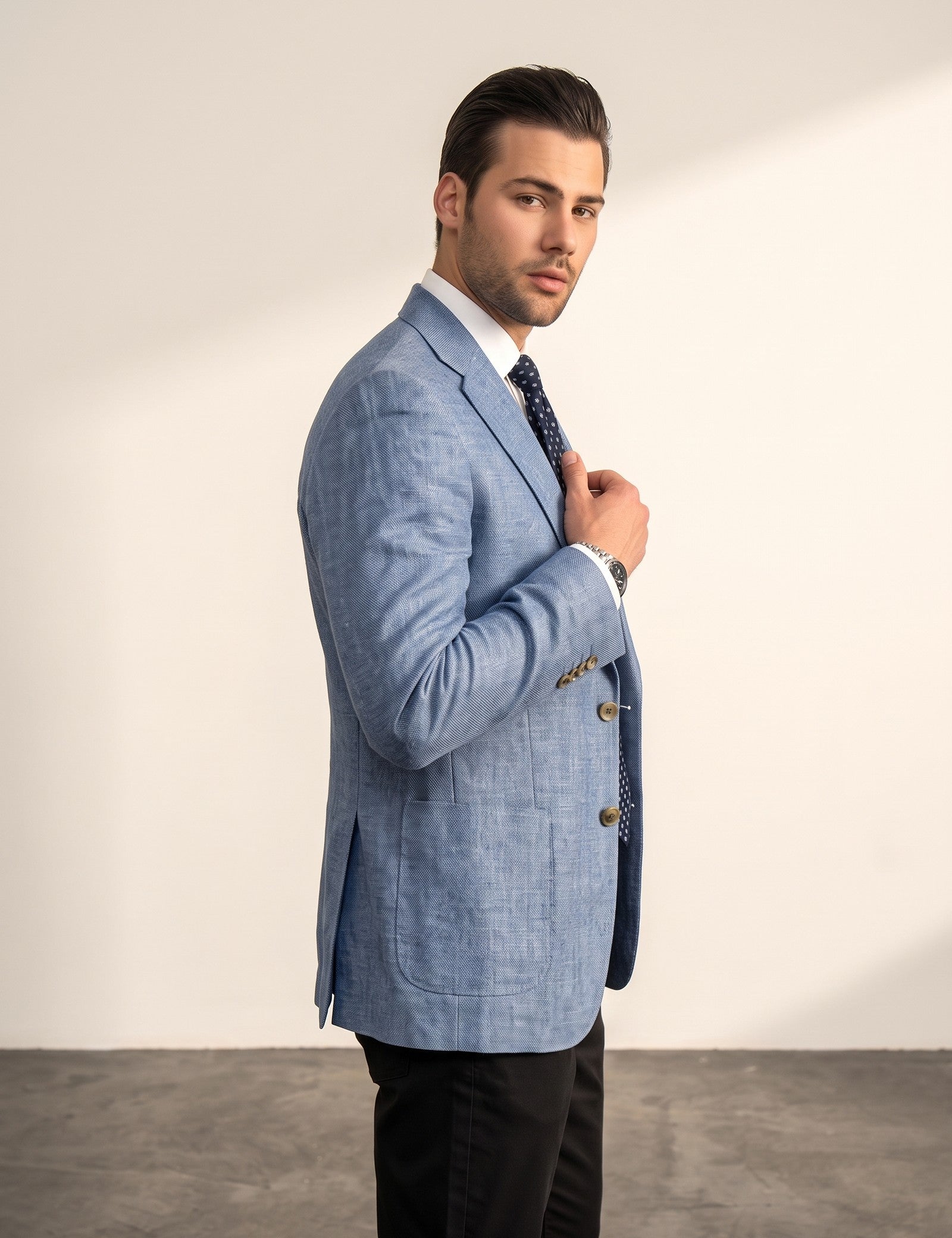 Deluxe Blazer, side view, full length