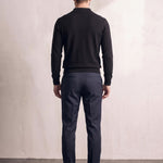 Deluxe Polo Shirt, back view, full length
