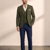 Deluxe Suit, back view, full length