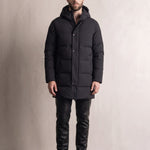 Down Coat, front view, full length