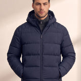 Down Jacket, close-up of the upper body
