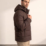Down Jacket, side view, full length