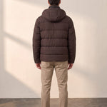 Down Jacket, back view, full length