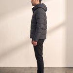 Down Jacket, side view, full length