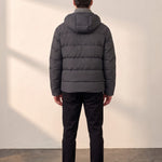 Down Jacket, back view, full length