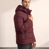 Down Jacket, side view, full length