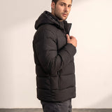 Down Jacket, side view, full length