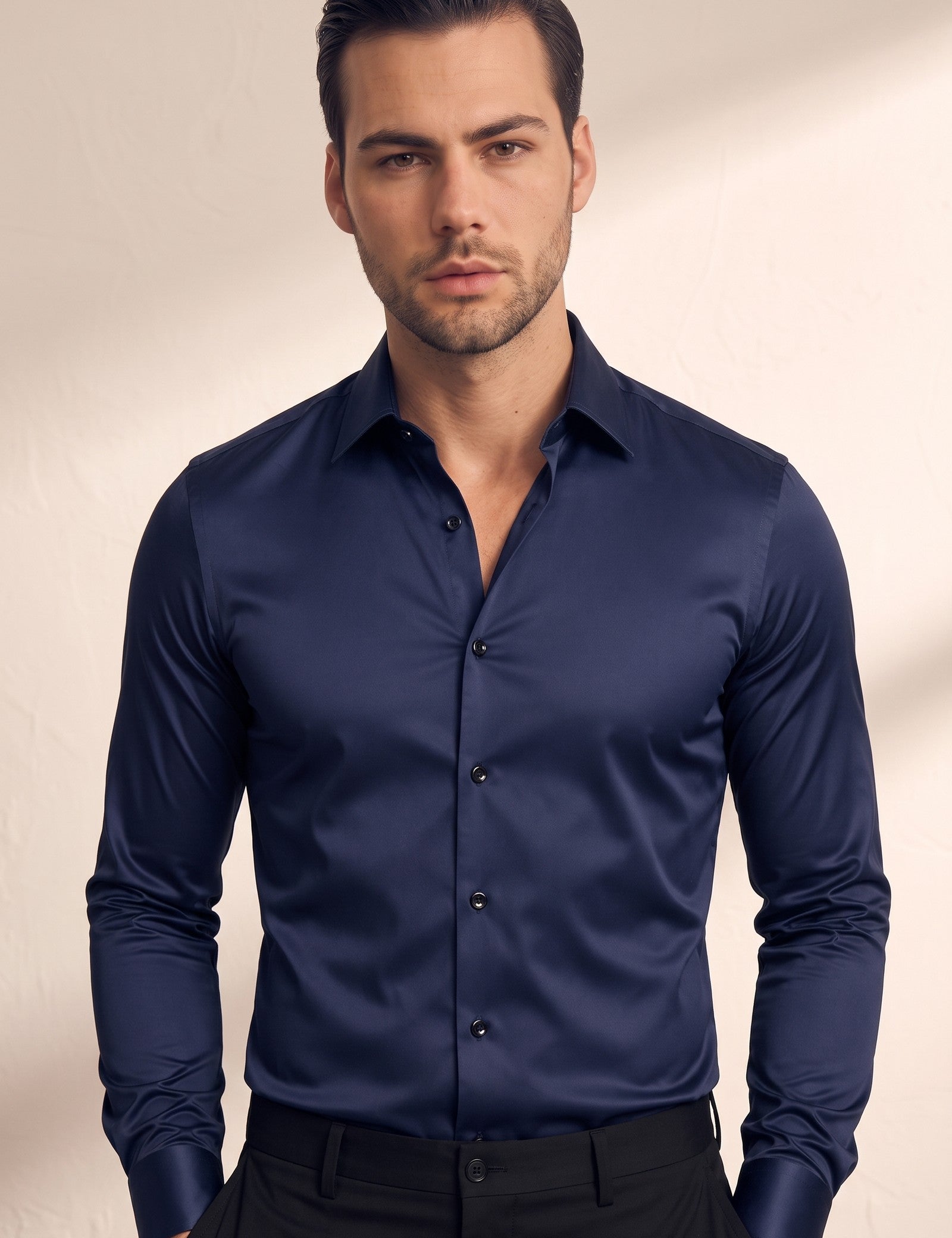 Dress Shirt, close-up of the upper body
