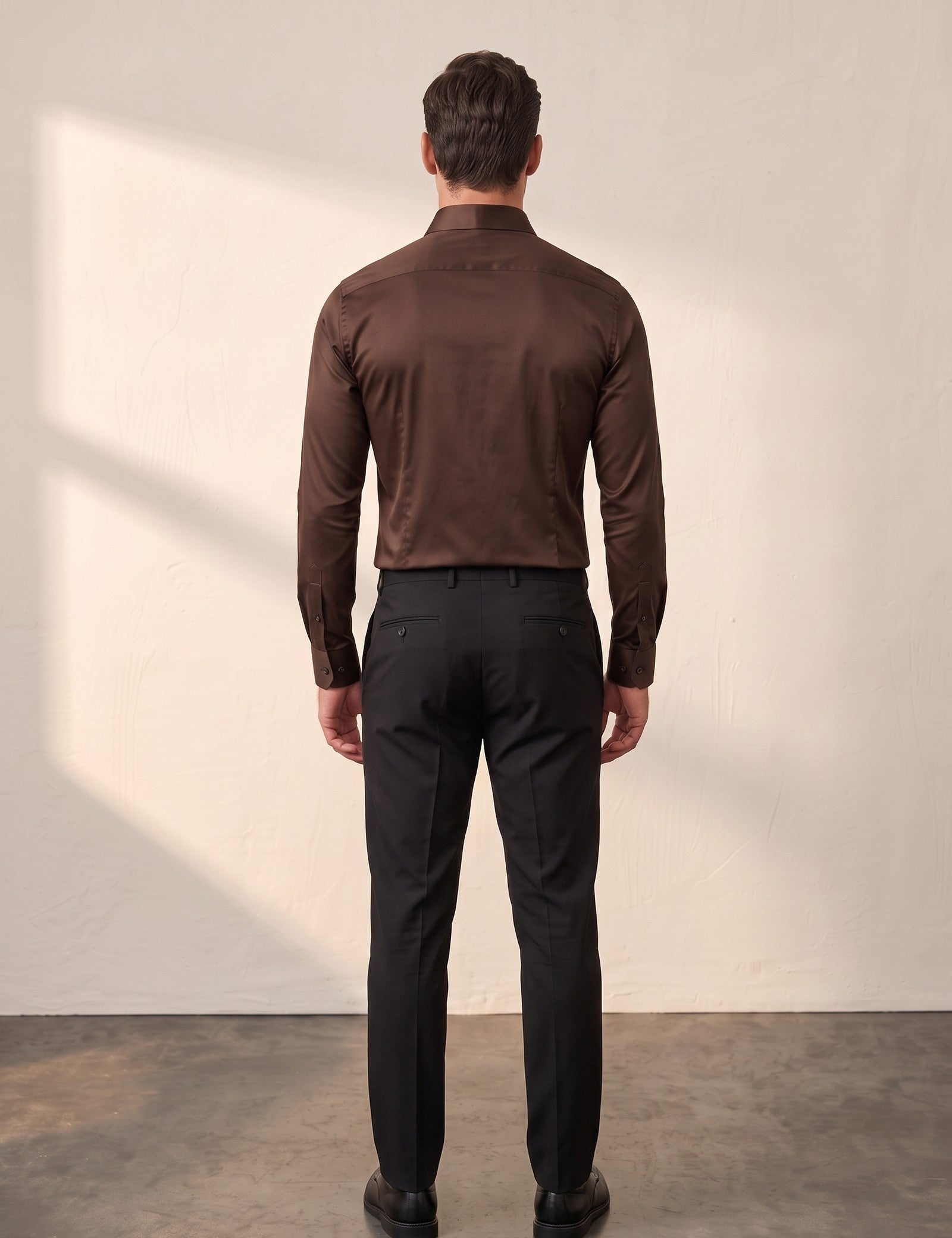 Dress Shirt, back view, full length