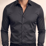 Dress Shirt, close-up of the upper body