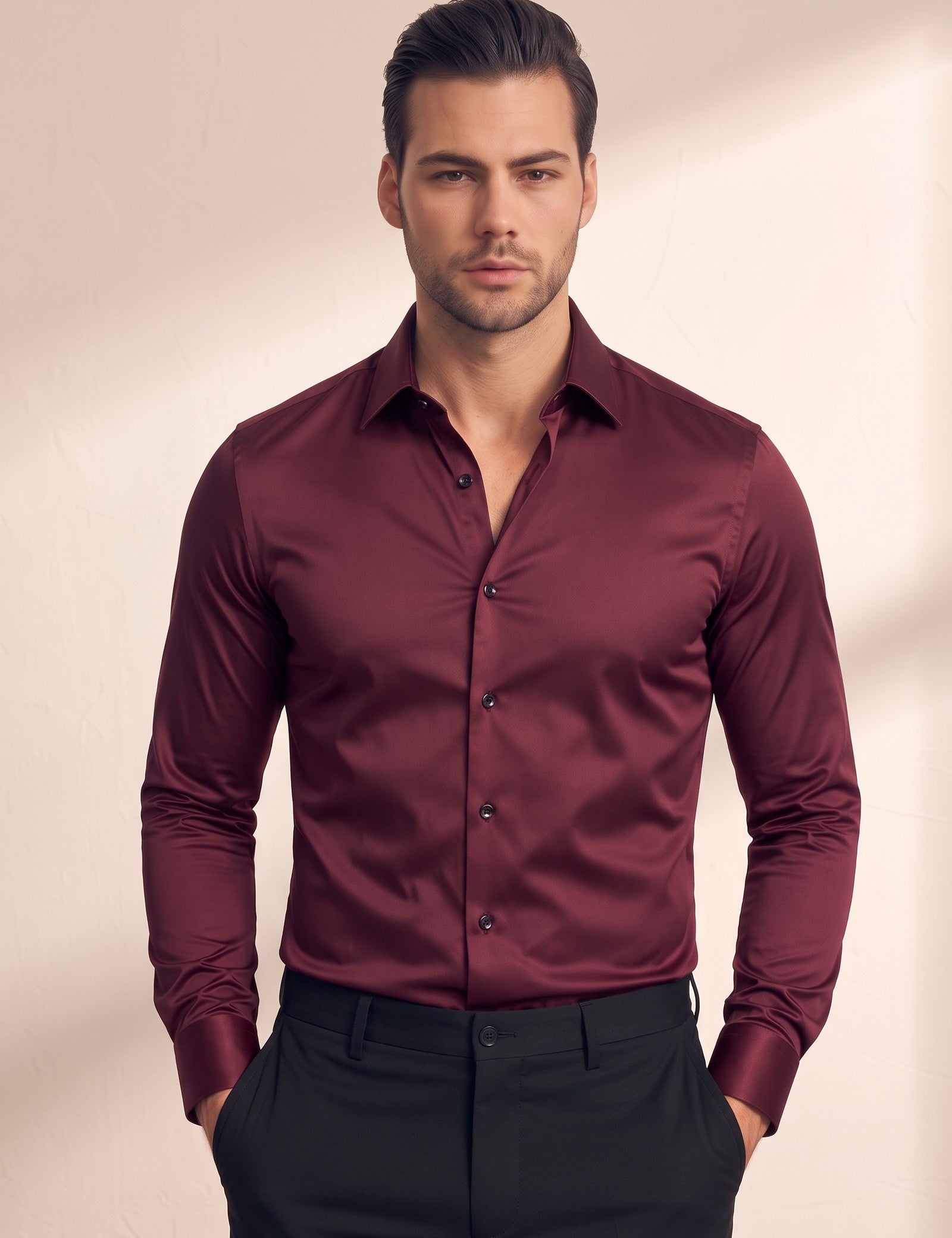 Dress Shirt, close-up of the upper body