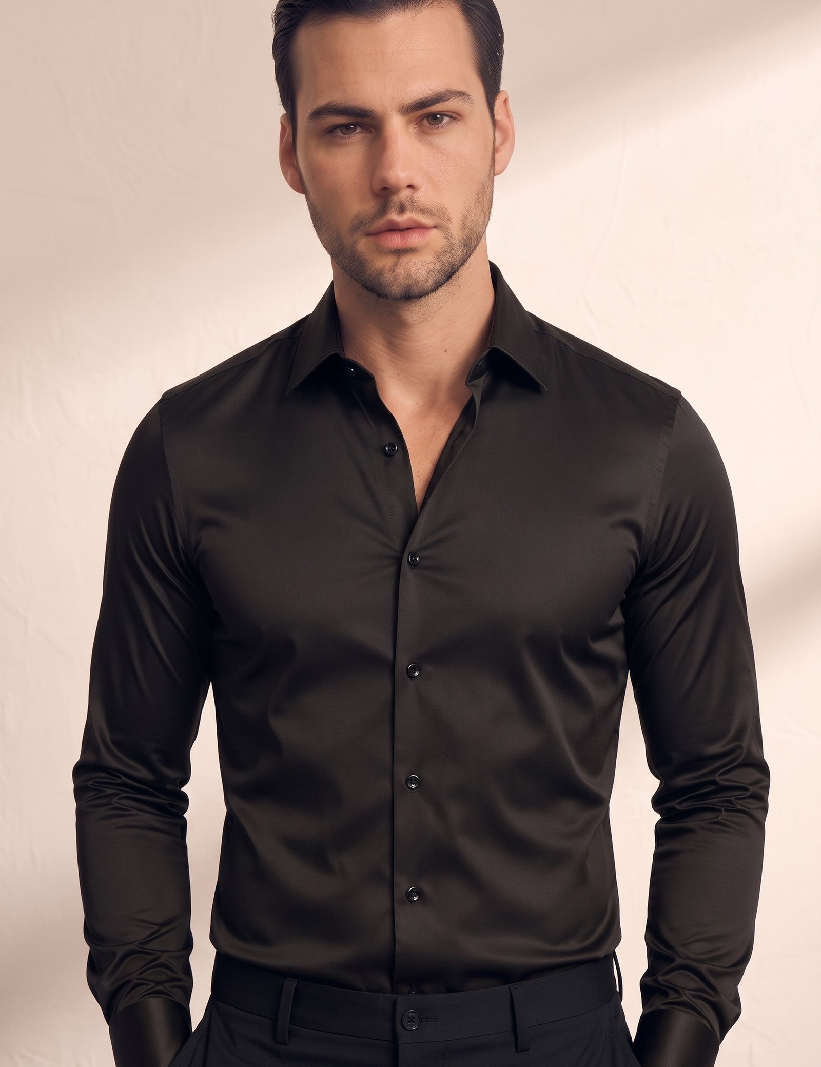Dress Shirt, close-up of the upper body