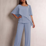 Evening Two-Piece Set, front view, full length