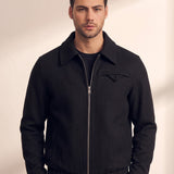 Harrington Jacket, close-up of the upper body