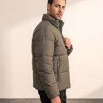 Padded Jacket, side view, full length