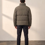 Padded Jacket, back view, full length
