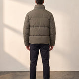 Padded Jacket, back view, full length