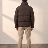Padded Jacket, back view, full length