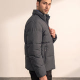 Padded Jacket, side view, full length