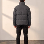 Padded Jacket, back view, full length