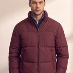 Padded Jacket, close-up of the upper body