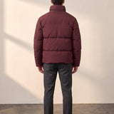 Padded Jacket, back view, full length