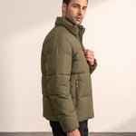 Padded Jacket, side view, full length