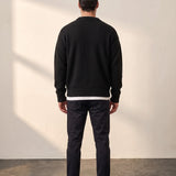 Men's Crew Neck Jumper, back view, full length