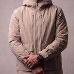 Men's Lightweight Padded Jacket, close-up of the upper body