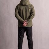 Men's Lightweight Padded Jacket, back view, full length