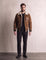 Men's Sherpa Collar Work Jacket, front view, full length