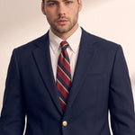 Men's Tailored Smart Blazer Jacket, close-up of the upper body