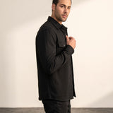 Overshirt, side view, full length