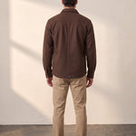 Overshirt, back view, full length